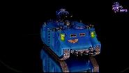 Razorback Rhino Ultramarines Full Magnetized Warhammer 40k Level 3