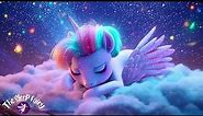 🦄 Rainbow Unicorn Pegasus Lullaby 💖Calm Lullaby for Babies Toddlers & Kids Sleep Music for Baby