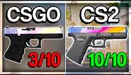 THE BEST SKINS IN CS2 (UPGRADES / CHANGES)