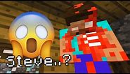 Found DEAD STEVE with PROOF in MINECRAFT! (Scary Minecraft Video)