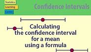 Calculating the Confidence interval for a mean using a formula - statistics help