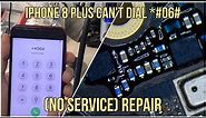iPhone 8 Plus (No Service) No IMEI When Dial *#06# Repair