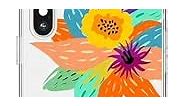 Casely iPhone X/XS Case | Summer Lovin' | Floral Print iPhone Case | Classic Ultra-Slim Design
