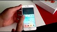 iPhone 6s - How to turn the flashlight on / off