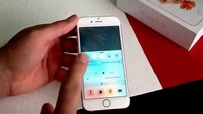 iPhone 6s - How to turn the flashlight on / off