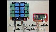Using the I2C 8-channel relay module board with a Raspberry Pi