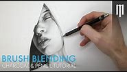 Brush Blending with Charcoal Tutorial