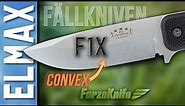 Fällkniven F1X Elmax : Small outdoor knife for bushcraft and survival