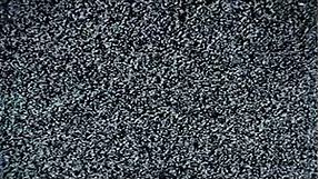 TV Static Transition - Vintage Analog CRT Television White Noise Horror Effect