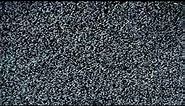 TV Static Transition - Vintage Analog CRT Television White Noise Horror Effect