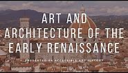 Art and Architecture of the Early Renaissance