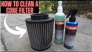 Cone Filter Cleaning