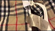 How to spot a real authentic Burberry Jacket