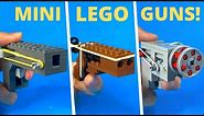 How To Make 3 EASY Lego Guns !! (part 3)