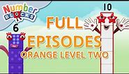 @Numberblocks- Orange Level Two | Full Episodes 14-16 | #HomeSchooling | Learn to Count #WithMe