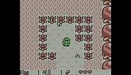 Link's Awakening (original) on a Game Boy Color with the default palette