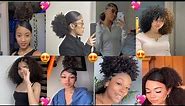 💕😍Cute 3a,3c black girl hairstyles 😍💕