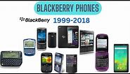 Blackberry phones 1999-2018 | blackberry phones evolution