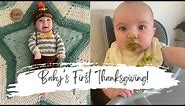 Baby's First Thanksgiving! Grocery Haul & Vlog!