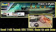 Revell Technik RMS TITANIC Model Kit with Realistic Lights and Sounds with Circuit Board Demo