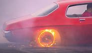 BURNOUT MASTERS RED HOT RIMS!