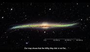 New Milky Way 3D Map Reveals S-Like Structure