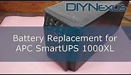 Replacing or Rebuilding the Battery pack in an APC SmartUPS 1000XL UPS