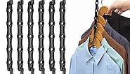 6 Pack-Closet-Organizers-and-Storage, Magic-Hangers-Space-Saving-for-Clothes, Closer-Organizer-for-Closet-Organization, Space-Saver-Hanger-Organizer-for-Multipurpose, Dorm-Room-Essentials