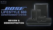 Bose Lifestyle 600 Entertainment System Review and Demonstration
