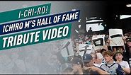 Ichiro Mariners Hall of Fame Ceremony Tribute Video