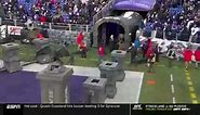 Michelle Beisner-Buck does the Squirrel dance with Ray Lewis 👀 | NFL Memes