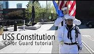 How to Perform a Military Color Guard