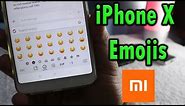 How to use iPhone X Emojis on XIAOMI PHONE | REDMI TIPS & TRICKS 2018