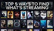 The best ways to find TV shows and movies online (CNET Top 5)