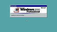 Windows 2000 startup and shutdown
