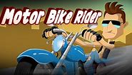 Motor Bike Rider Typing Game