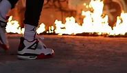 Jordan Retro 4 Fire Red