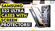 Top 5 Best Samsung S22 Ultra Cases With Screen Protectors 2022!🔥✅🔥