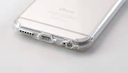 Ringke Fusion Compatible with iPhone 6S Case, Clear PC Back & TPU Bumper Drop Protection with Dust Caps for iPhone 6 - Clear