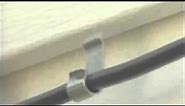 EZ Cable Siding Clip Install