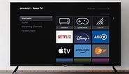Sharp bringt Smart-TVs mit Roku OS auf den Markt