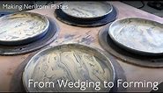 Making Nerikomi Plates – From Wedging to Forming | Studio Pottery Process