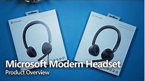 Microsoft Modern Headset | Product Overview