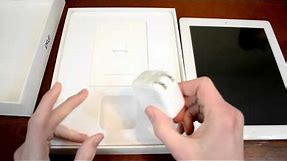 White iPad 2 16GB Unboxing