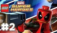 LEGO Marvel Superheroes - LEGO BRICK ADVENTURES - Part 2 - DEADPOOL! (HD Gameplay Walkthrough)