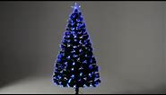 How to Assemble the Blue & White Fibre Optic Christmas Tree