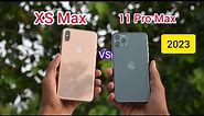IPhone 11 Pro Max vs IPhone XS Max in 2023🔥Detailed Comparison in Hindi⚡️| Camera Test | PUBG Test