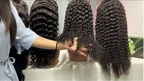 Les perruques prefaites en cheveux Cambodgiens 100% cheveux naturels humains 🎈🎈🎈
