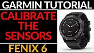 Calibrate the Compass, Altimeter, and Barometer - Garmin Fenix 6 Tutorial