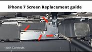 iPhone 7 Screen Replacement Guide FULL VIDEO - ALL STEPS